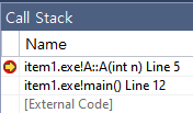 explicit call stack